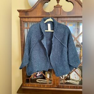 Women's Anthropology navy/Marin jacket/shrug